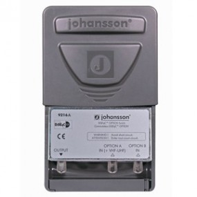 Commutateur DiSEqC étanche - 2 entrées / 1 sortie - Option A/B - Johansson