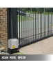 Motorisation Portail Coulissant Ouvre-Porte + 4 Télécommandes + 5 crémaillères + Feu A LED + Récepteur WIFI intelligent