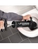 Déboucheur professionnel Haute Pression Pompe à Main 2 Embouts, Pour toilettes, WC, éviers, baignoires, douches