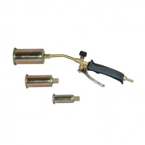 Chalumeau de Soudage WELD-108 - 3 Becs Interchangeables 50mm 35mm 25mm, Raccord 80mm, Tuyau en Caoutchouc