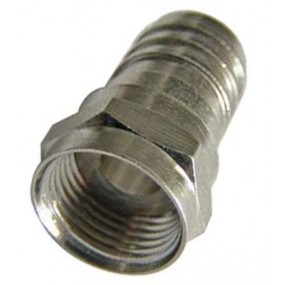 Fiche F a sertir pour cable coaxial 7mm 19/17 V