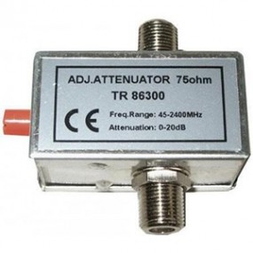 Atténuateur de signal 0-20 dB réglable, 45 - 2400 MHz