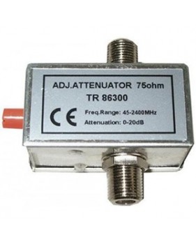 Atténuateur de signal 0-20 dB réglable, 45 - 2400 MHz