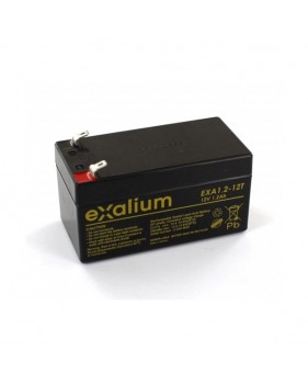 Batterie plomb Etanche - Exalium EXA1.2-12T - 12 V 1.2 Ah