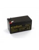Batterie plomb Etanche - Exalium EXA1.2-12T - 12 V 1.2 Ah