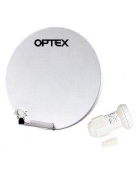 Parabole Fibre SMC 60cm avec LNB - Optex