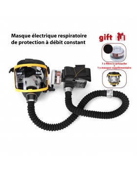 Kit Système Electrique Respiratoire débit constant Masque Respiratoire de protection Filtre cartouche Système de respirateur