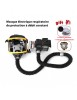 Kit Système Electrique Respiratoire débit constant Masque Respiratoire de protection Filtre cartouche Système de respirateur