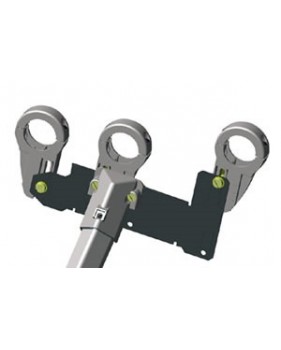 Support  de 3 LNB pour BISAT G3A - ASTRA 19.2°E ASTRA 28.2°E HOTBIRD 13°E - Visiosat