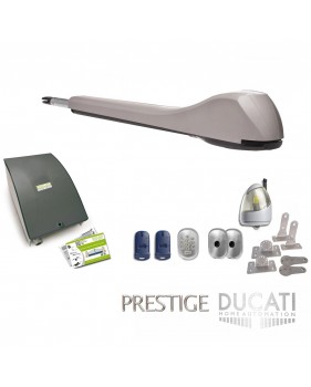 Kit Motorisation Portail Automatisme Ducati Home Automation EVE 948T Mono - pour portails à 1 vantail battant maxi 5m 500kg