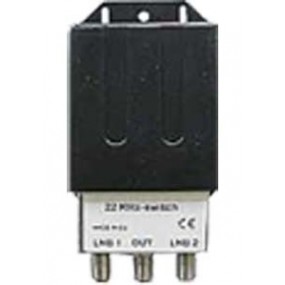 Commutateur DiSEqC 1.0 Tone Burst - 2 entrées / 1 sortie - Emitor