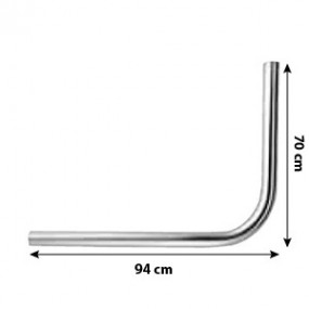 Bras coude, Diamètre 50mm, Déport 94cm - Erard