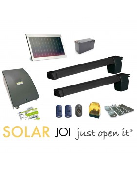 Kit Motorisation Portail Solaire Ducati Home Automation HC619 SOLAR - Pour portail à 2 vantaux battants maxi