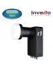 LNB Quad 0.2 dB - 40 mm - Inverto Black Ultra - 3 ans de garantie