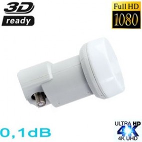 LNB Single 0.1dB 40mm - Eco - 3 ans de garantie