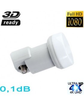 LNB Single 0.1dB 40mm - Eco - 3 ans de garantie