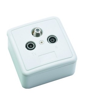 Prise murale TV  FM  Satellite