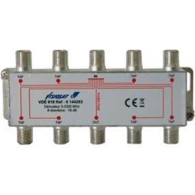 Dérivateur standard VDE 818 à 8 directions - 18dB