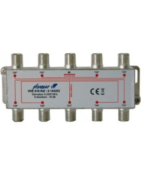 Dérivateur standard VDE 818 à 8 directions - 18dB