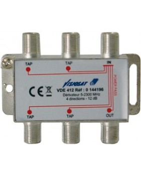 Dérivateur standard VDE 412 à 4 directions - 12dB