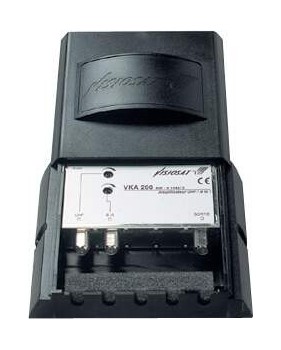 Préamplificateur de mat 2 entrées VHF/UHF - Visiosat VKA200
