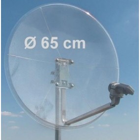 Parabole transparente SRC PENELOPE 65 cm avec LNB universel - METRONIC