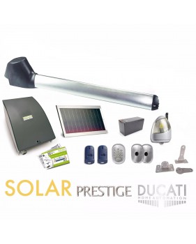 Kit Motorisation Portail Solaire Ducati Home Automation EVO 748 SOLAR MONO