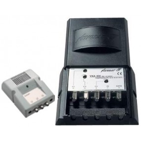 Kit Préamplificateur de mat 4 entrées FM/BIII/BIV /BV avec alimentation - Visiosat VKA 400