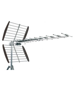 Antenne exterieure UHF TNT -  44 elements - Canaux  21 / 69 - 15,5 dB