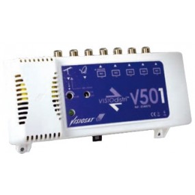 Commutateur 2 entrées (TV + SAT) - 5 sorties - Cahors