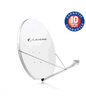 Parabole fibre SMC 120 cm + Monture polaire - Cahors