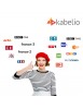 Pack Module Kabelio CI+ Cam + Abonnement Tv
