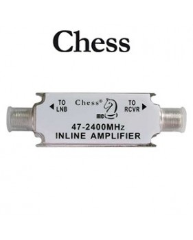 Amplificateur de ligne Satellite 18 dB, 47-2400MHz - 1 sortie