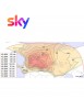 Pack Récepteur Décodeur Satellite Pace + Abonnement Tv Sky Italia
