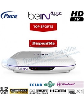 Récepteur Pace DZS3000NBS avec abonnement beIN Arabia - Access + Top Sports package - 12 mois via ESHAILSAT...