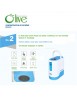 Mini Concentrateur d'Oxygène Portable OLV-C1 Usage Médical, Faible Bruit Moins de 40db, Débit 1-5L/min, Batterie De Secours
