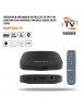 Récepteur Décodeur Satellite Tv IPTV 4K Kartina Eva Android Commandes Vocales Dune Bluetooth Processeur Amlogic S905X Octa Core