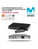 Pack Récepteur Décodeur Satellite iPlus HD + Abonnement TV Espagnol Movistar Familiar Toros 18 mois 94 Chaînes