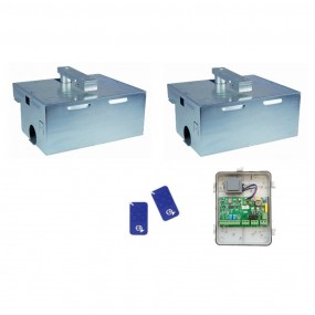 Kit Motorisation Portail Automatisme EA Basic E4000B180 Enterré - Ouverture 180°, 2m 300kg