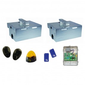 Kit Motorisation Portail Automatisme EA CONFORT E4000B180 Enterré - Ouverture 180° 2m 300kg