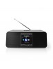 Radio Internet Bluetooth Wi-Fi FM, DAB+ Multifonction Conception de Table, Smartphone Tablette, Ecran Couleur, AirMusic, Usb