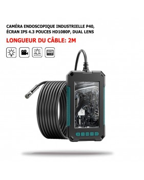 Présentation principale Caméra Endoscopique P40