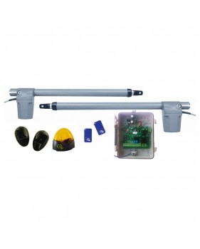 Kit Motorisation Portail Battant Automatisme EA CONFORT B424 - Maxi 150 kg 2 m par battant, 24 V, Course 430 mm
