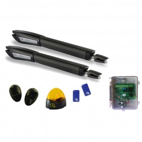 Kit Motorisation Portail Battant Automatisme EA CONFORT BJ424 24V - Maxi 300kg 3m par battant, Course