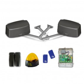 Kit Motorisation Portail Battant Automatisme EA CONFORT BR350 - Maxi 300 kg 3.5 m par battant, 230 V, 250 W, 80 cycles par jour