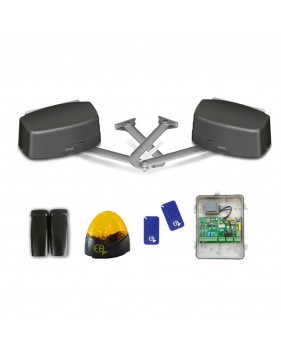 Kit Motorisation Portail Battant Automatisme EA CONFORT BR350 - Maxi 300 kg 3.5 m par battant, 230 V, 250 W, 80 cycles par jour