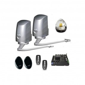 Kit Motorisation Portail Battant Automatisme Système Ouverture EA MODUS 280G8 KING GATES - Maxi 300 kg 2.80 m par battant, 24 V