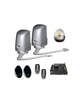 Kit Motorisation Portail Battant Automatisme Système Ouverture EA MODUS 280G8 KING GATES - Maxi 300 kg 2.80 m par battant, 24 V