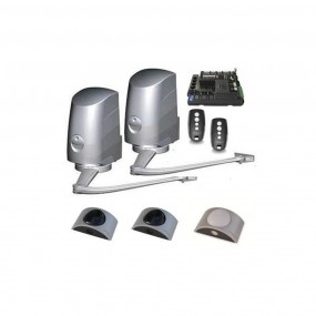 Kit Motorisation Portail Battant EA MODUS 280 Bras A Coulisse + Accessoires NOVO KING GATES - 2.8m 300kg maxi par battant, 24V