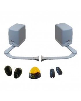Kit Motorisation A Bras Portail Battant Système Ouverture EUROPE AUTOMATISMES MB645 - Maxi 250kg 2m par vantail, 24 V